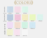 Seersucker shades Color Chart